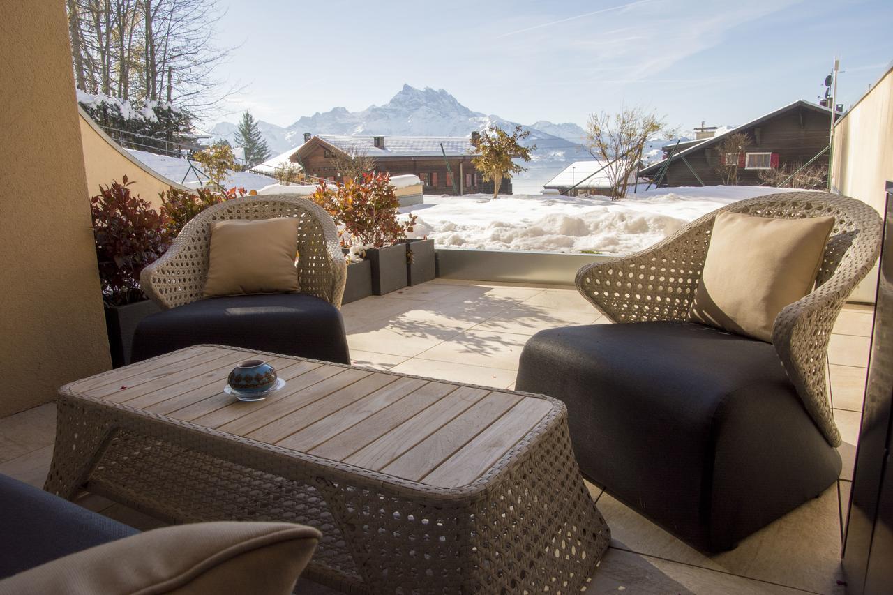 Appartements Dans La Residence Panorama Villars-sur-Ollon Zewnętrze zdjęcie